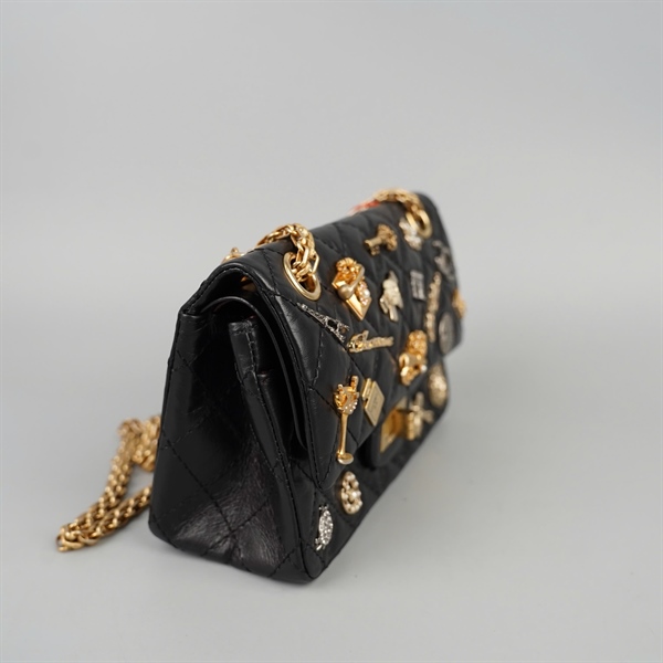 Túi Chanel Charm đen (23734417) sz19 KG+