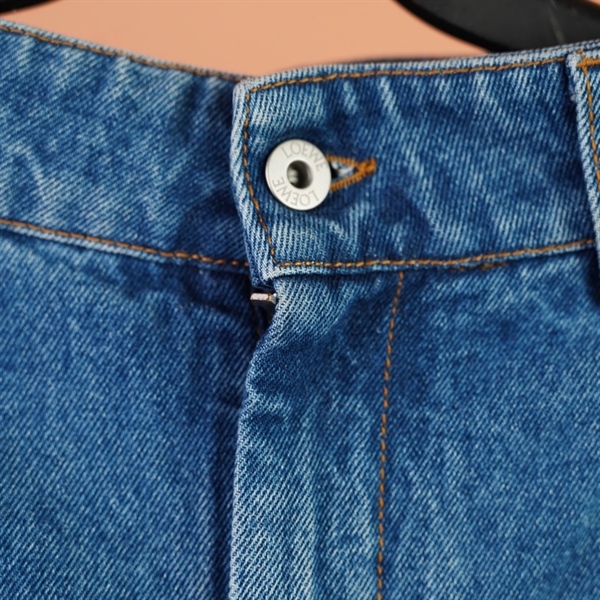 Quần Loewe jean xanh dài +