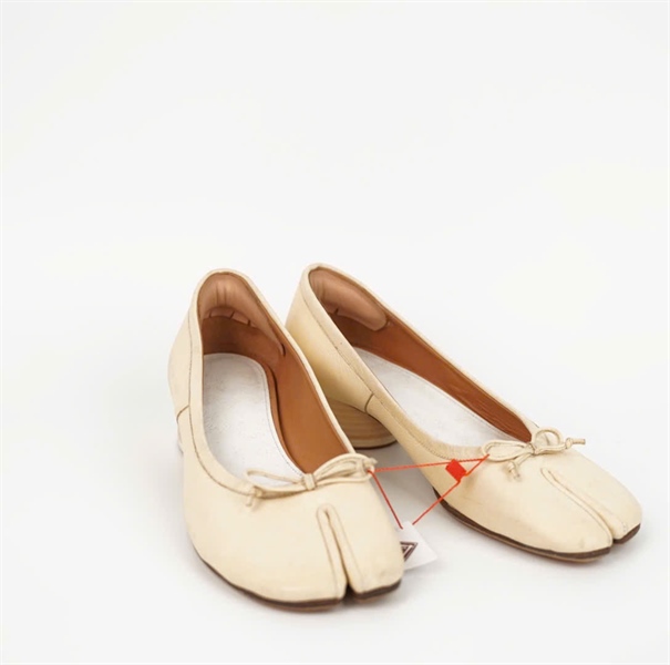 Giày Maison Margiele màu nude size 39 cap 4p (Manly) KG+