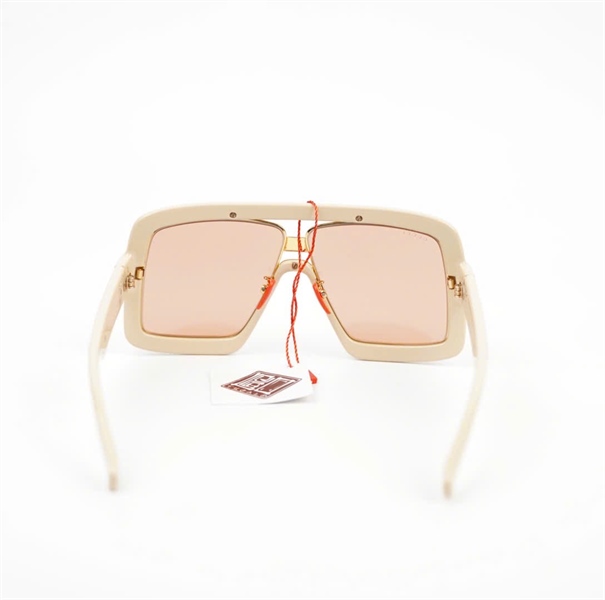 Kính Gucci mắt hồng gọng sữa KG+