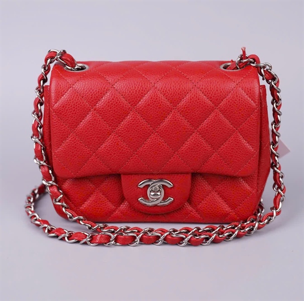 Túi Chanel Classic đỏ (18866212) sz16 KG+
