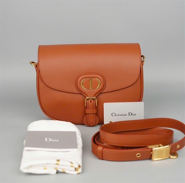 Túi Dior Bobby nâu (05-RU-0290) sz22 KG+