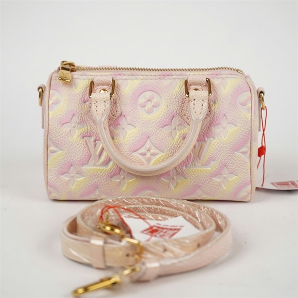 Túi LV speedy nano hồng (PN) KG+