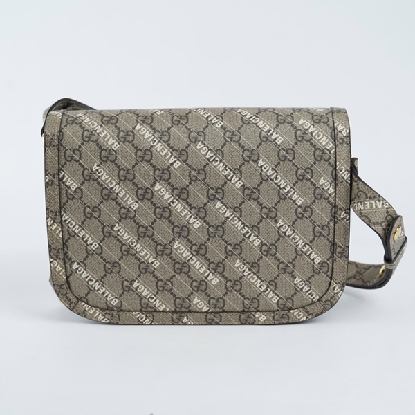 Túi GG & Balenciaga 1955 xám (602204-520981) sz25 (TH) KG+