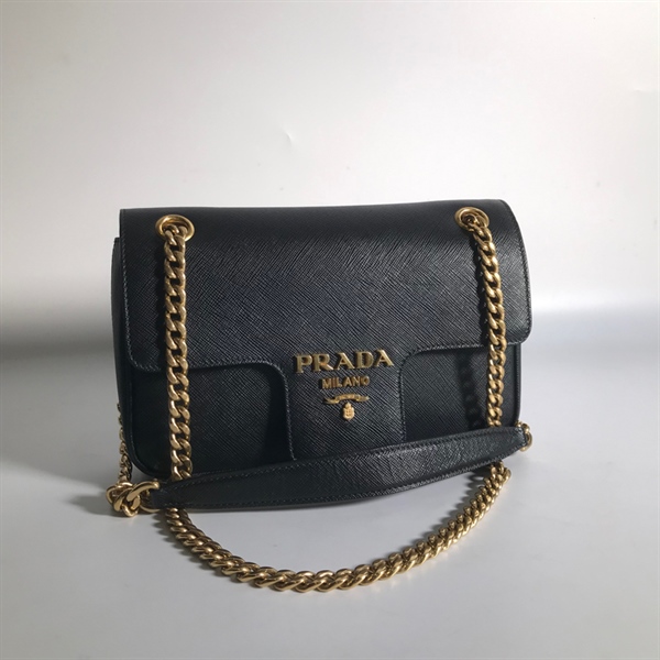 Túi Prada đen KG+