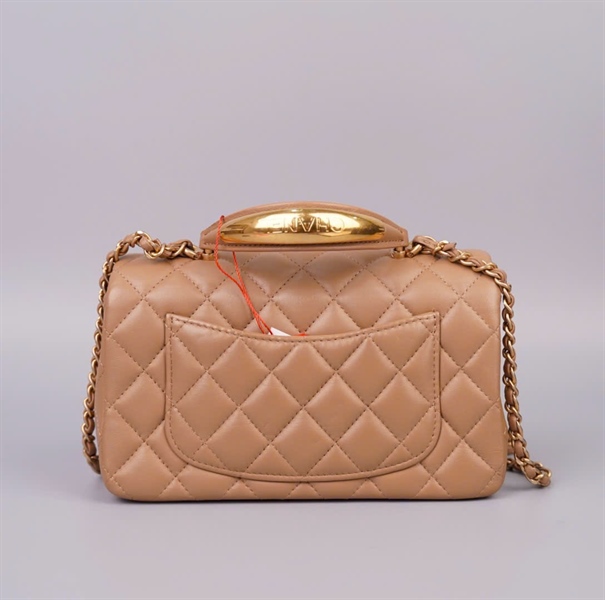 Túi Chanel Handle nude (XN7HUT13) sz20 KG +