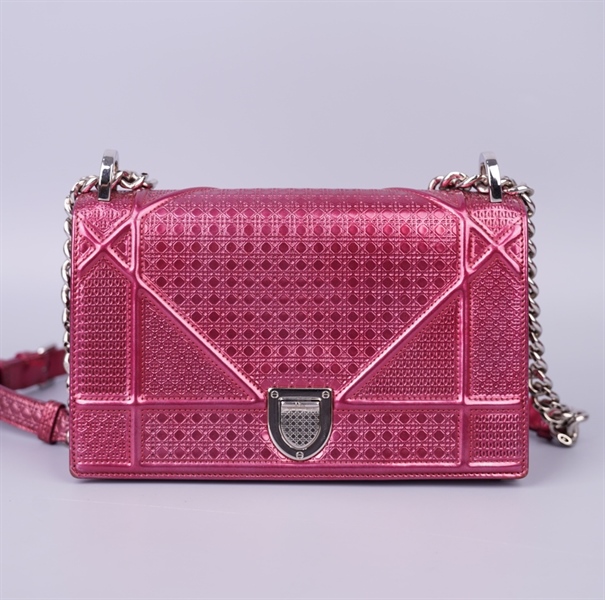 Túi Dior Woc hồng (13-B0-0126) sz21 +