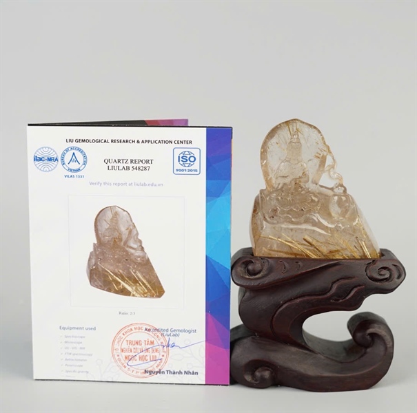 Tác phẩm Quan Âm ngồi (548287) KG+