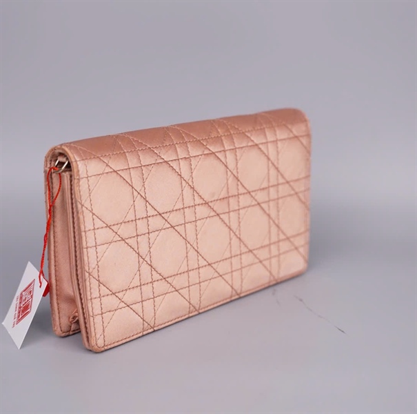 Túi Dior Woc màu nude (43-MA-0149) sz21 KG+