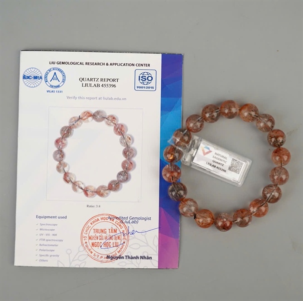 Vòng thạch anh tóc 455396 KG+