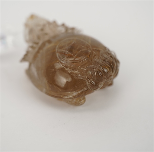 Cụ long quy thạch anh tóc vàng 248526 KG+