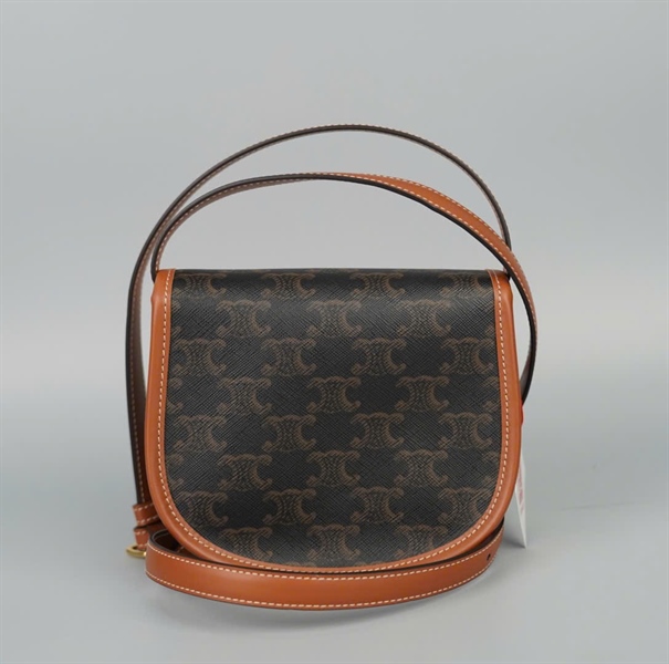 Túi Celine đeo chéo màu nâu (U-CU-1203) sz15 (ALT) KG+